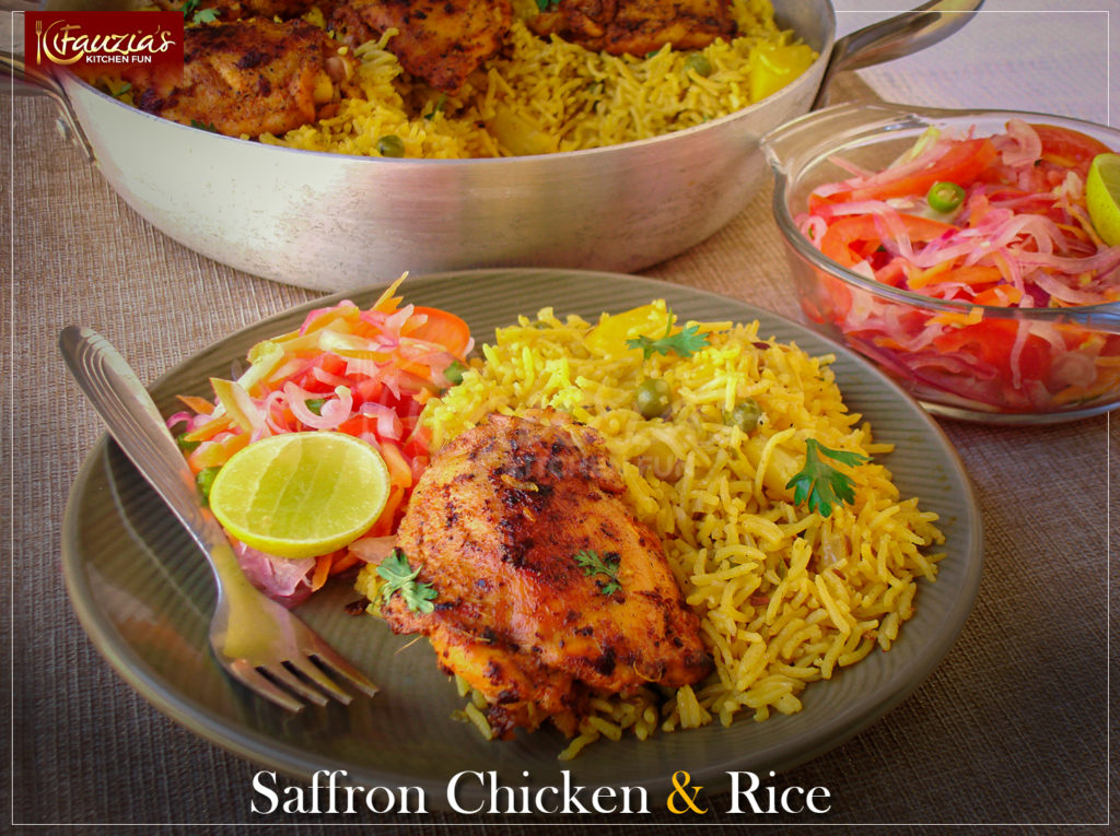 saffron chicken & rice