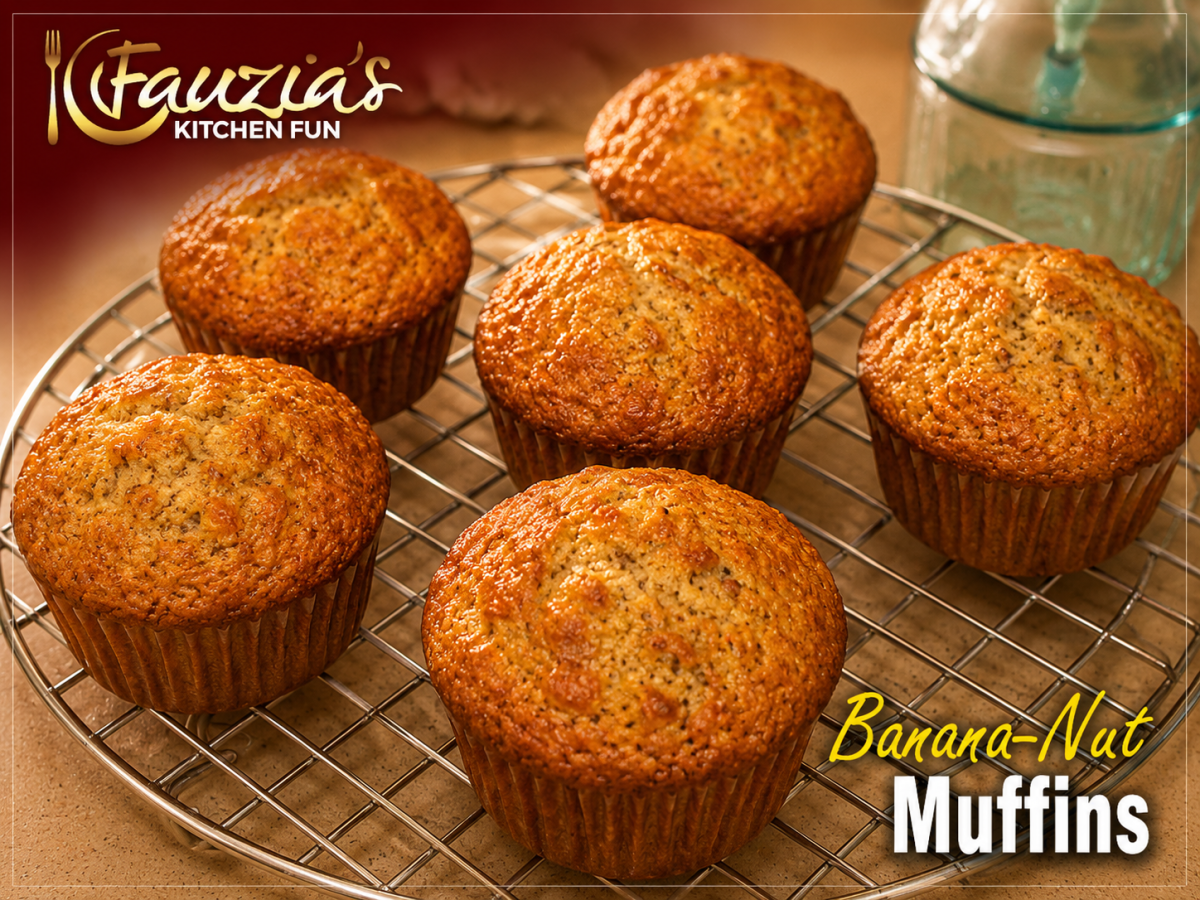Super-Moist Banana-Nut Muffins