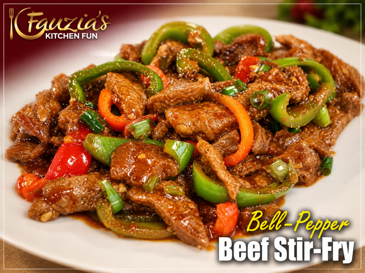 Bell-Pepper Beef Stir-Fry
