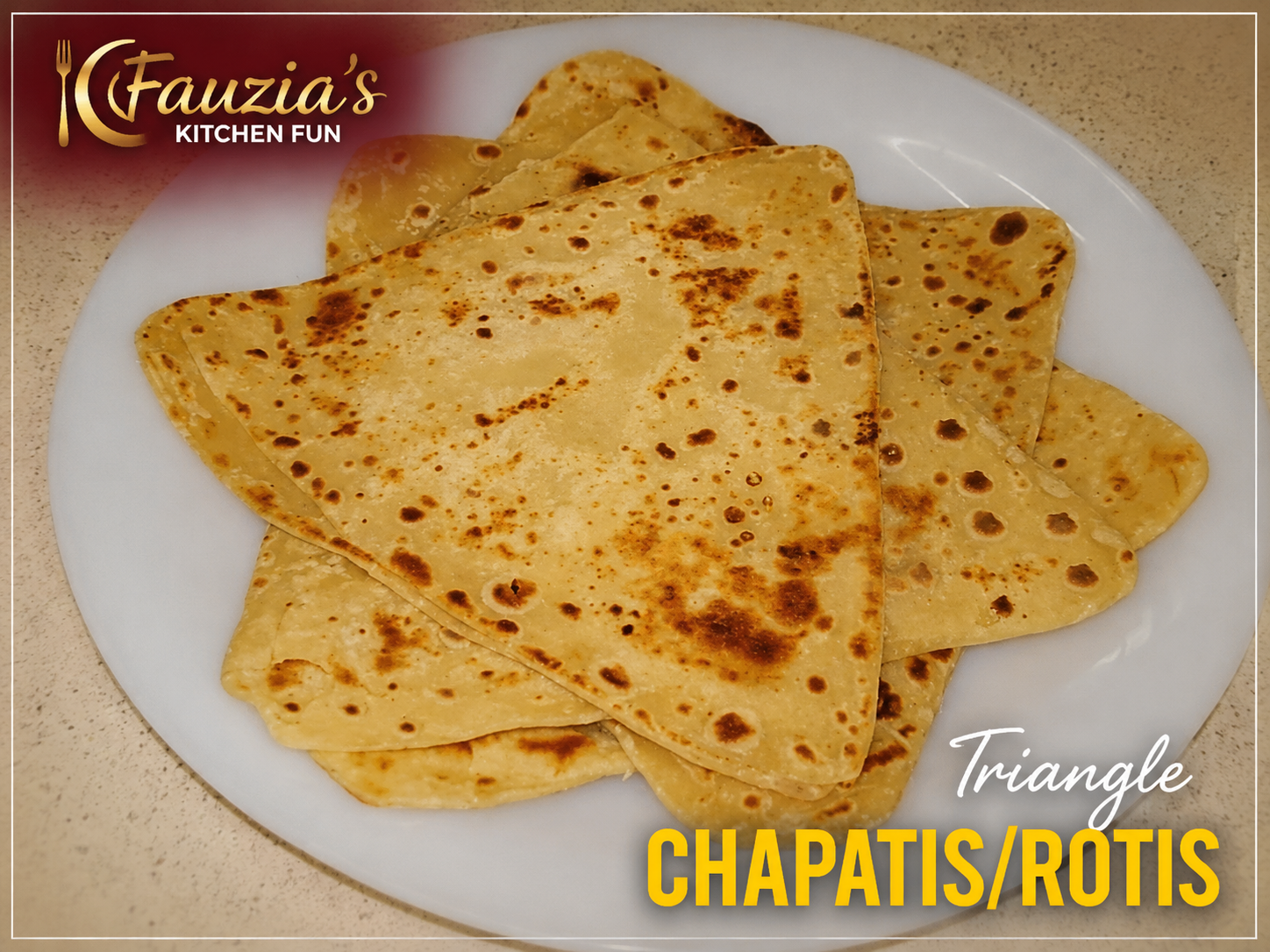 Triangle Parathas/Chapatis