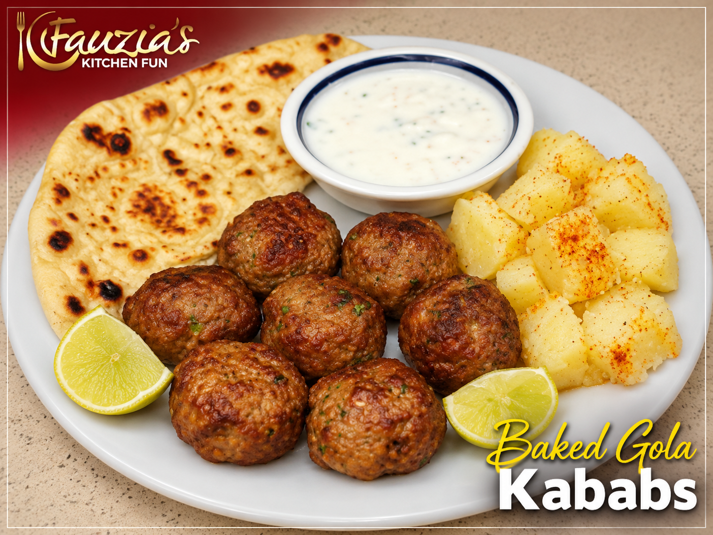 Baked Gola Kababs