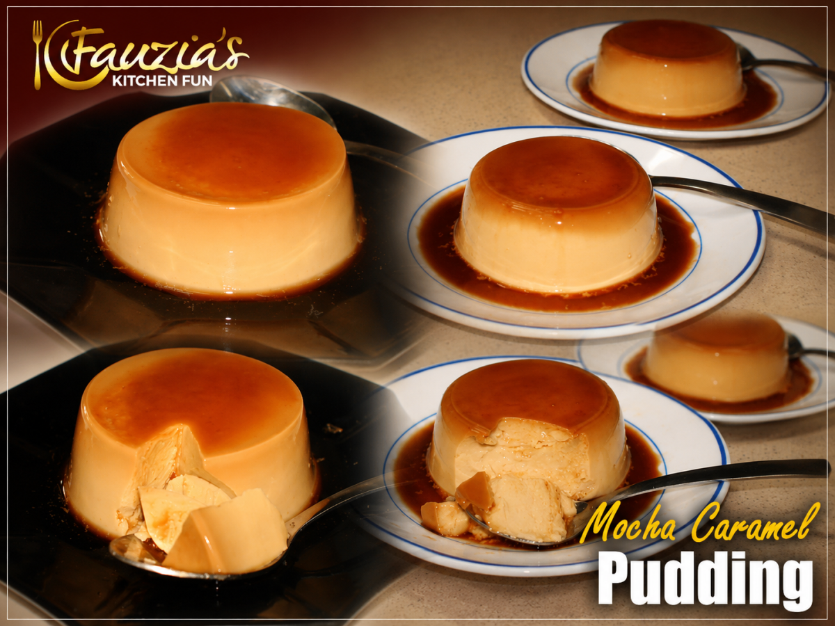 Mocha Crème Caramel Pudding – The Easy Way