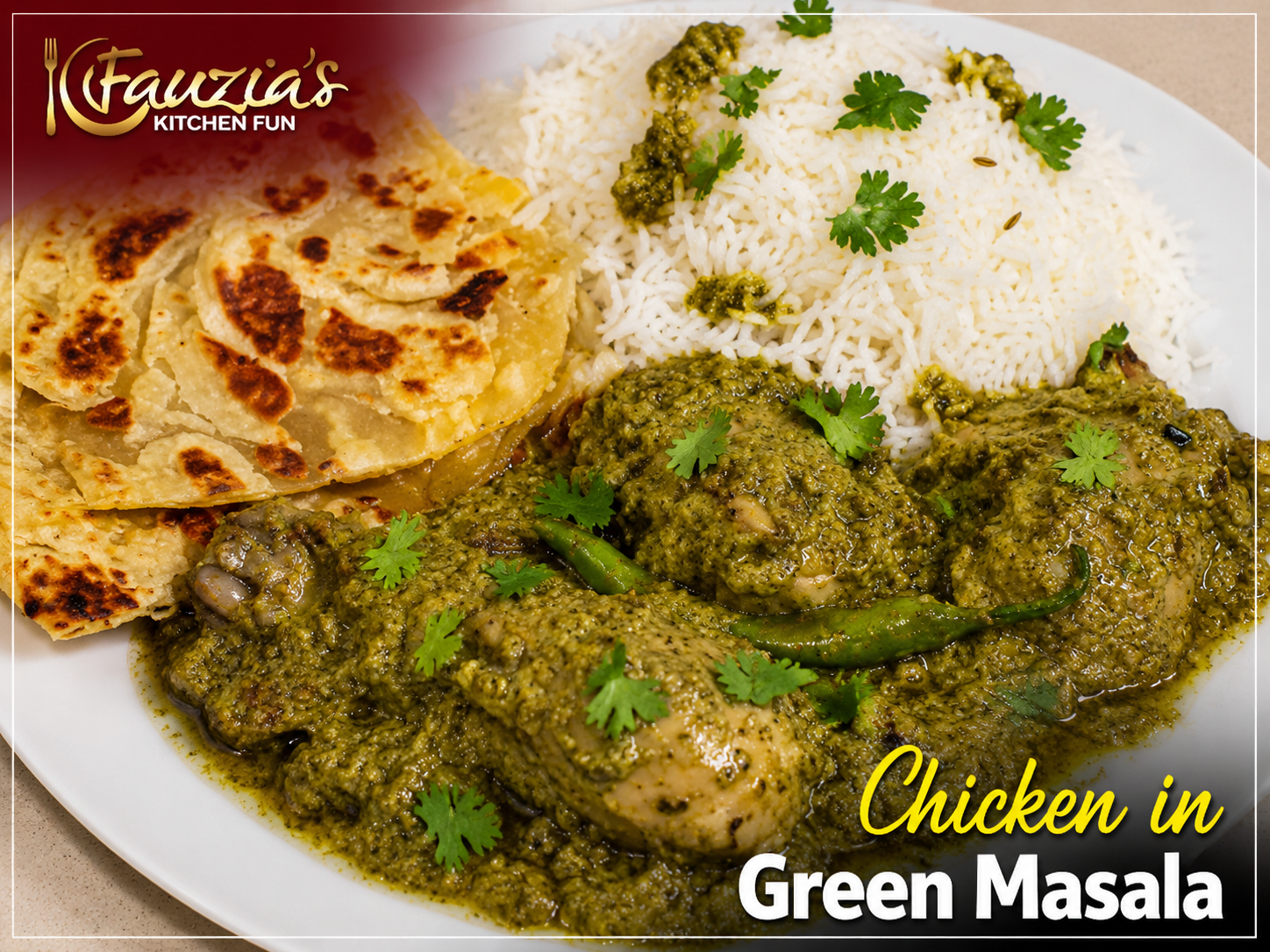 Chicken in Green Masala