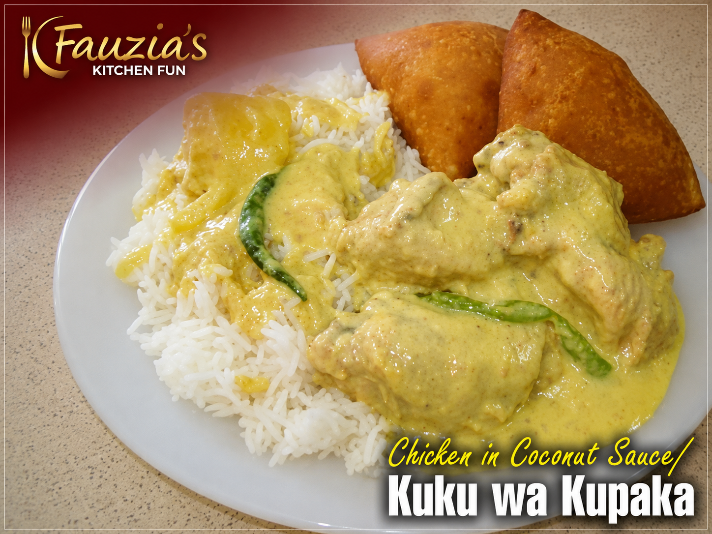Chicken in Coconut Sauce/Kuku wa kupaka