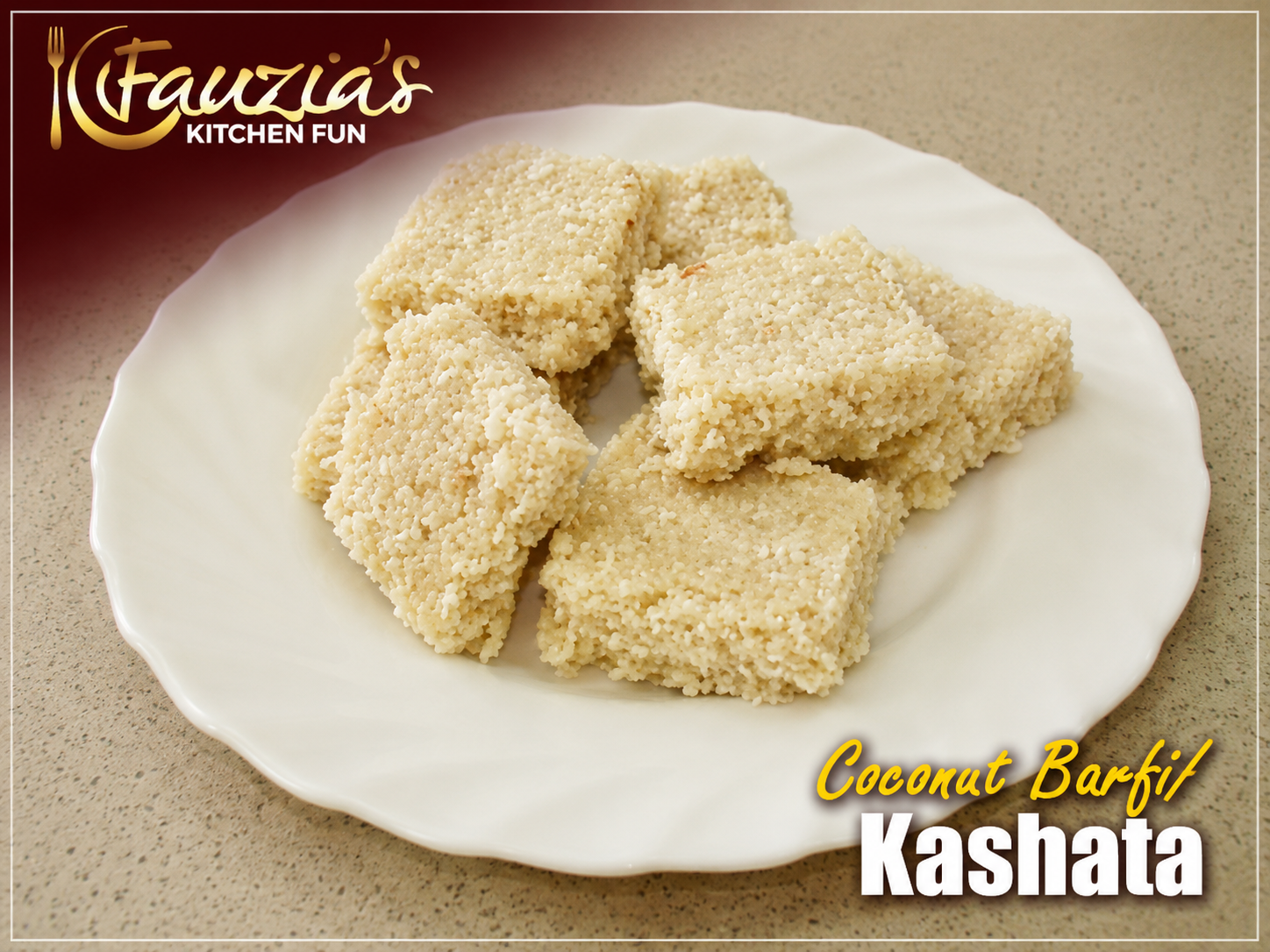 Coconut Burfi/Kashata