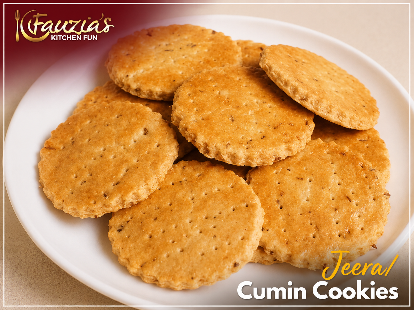 Jeera/Cumin Cookies