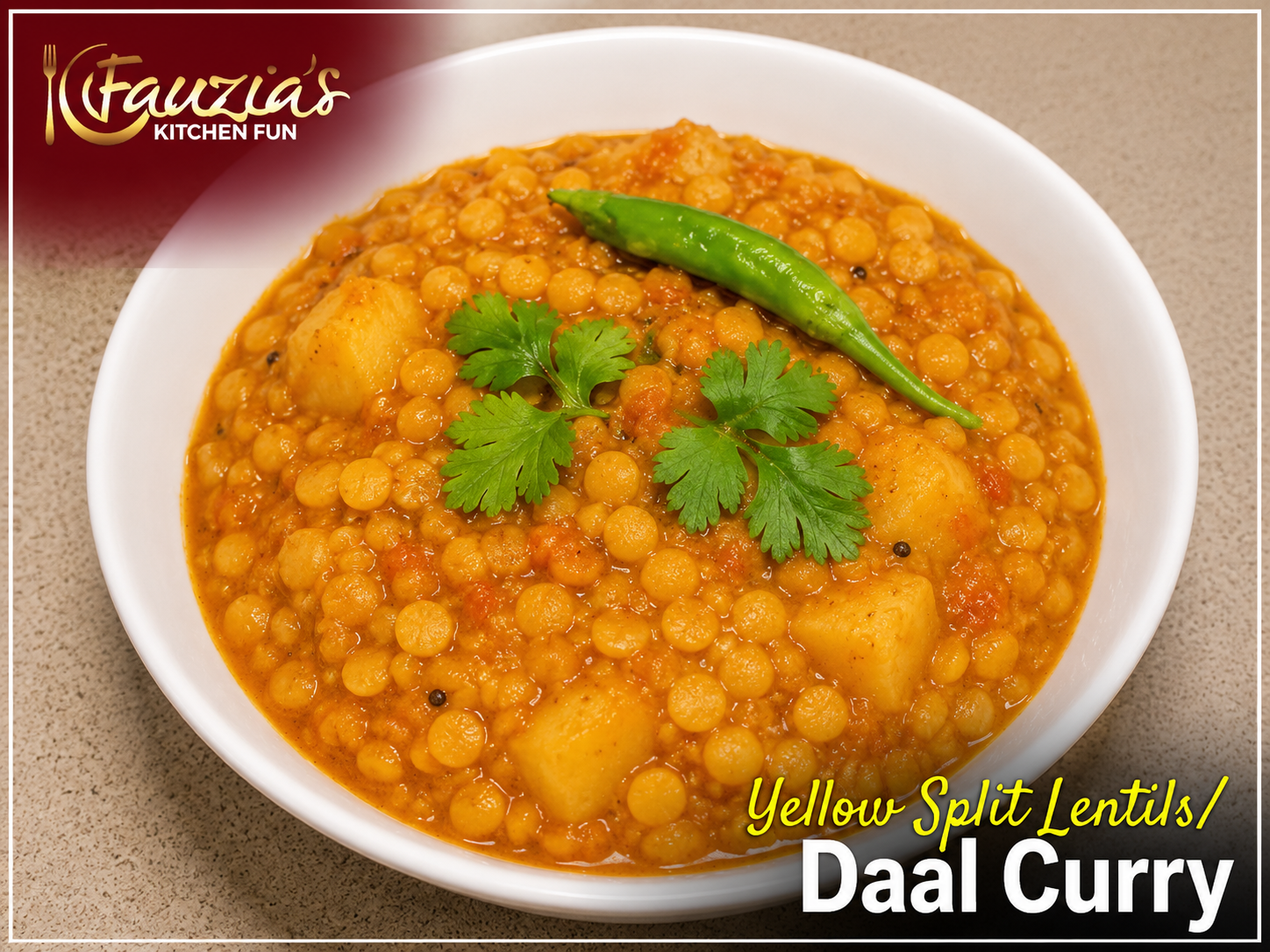 Yellow Split Lentils/Daal Curry