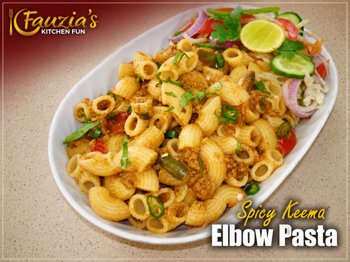 Spicy Keema Elbow Pasta