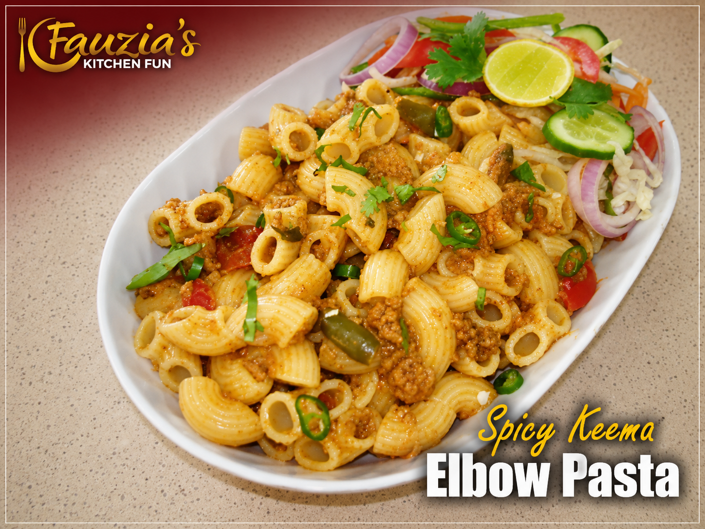 Spicy Keema Elbow Pasta