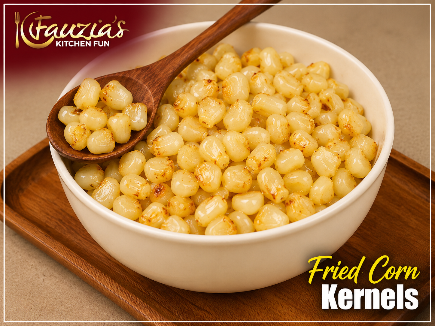 Fried Corn Kernels