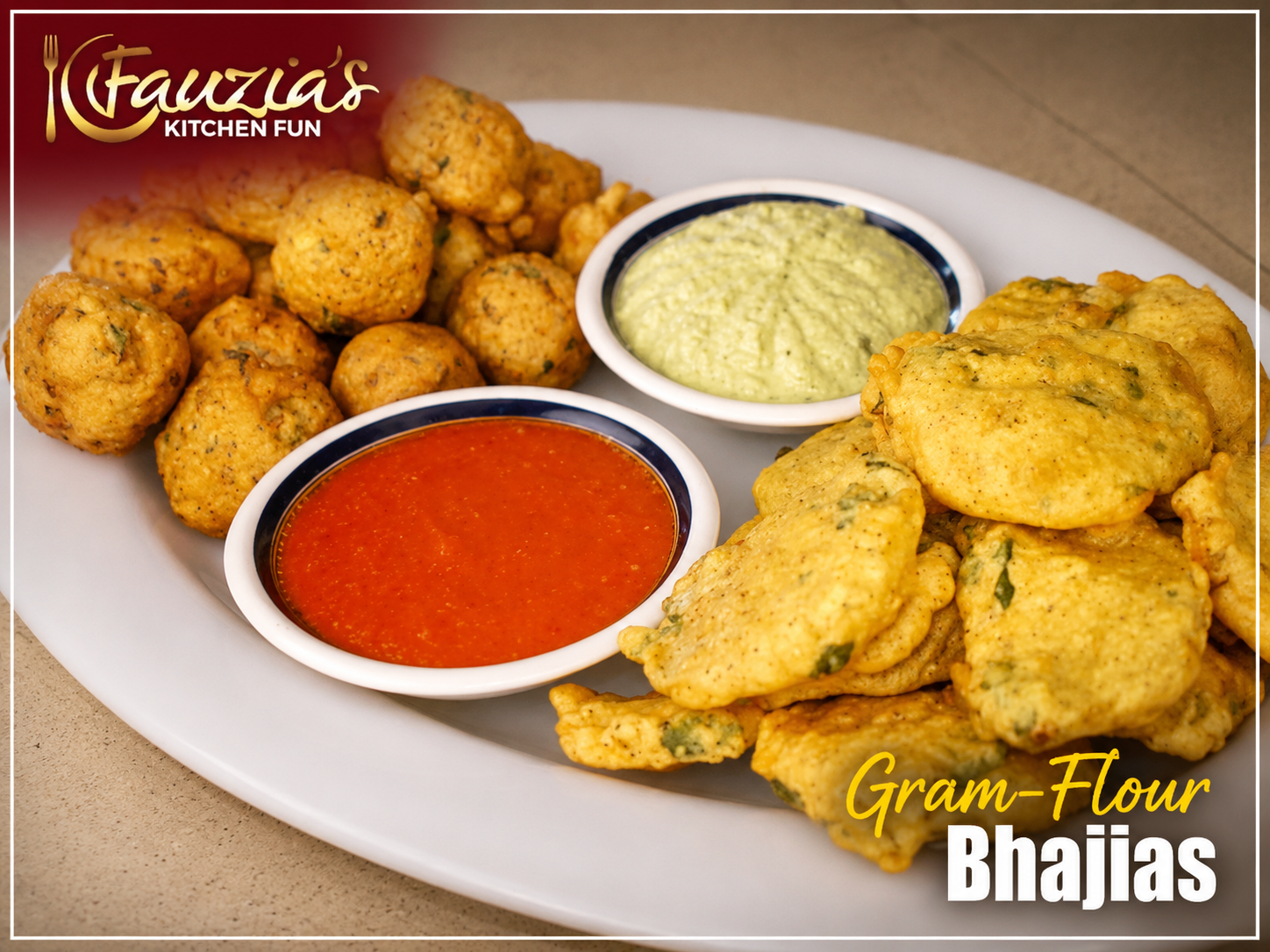 Gram Flour Bhajias