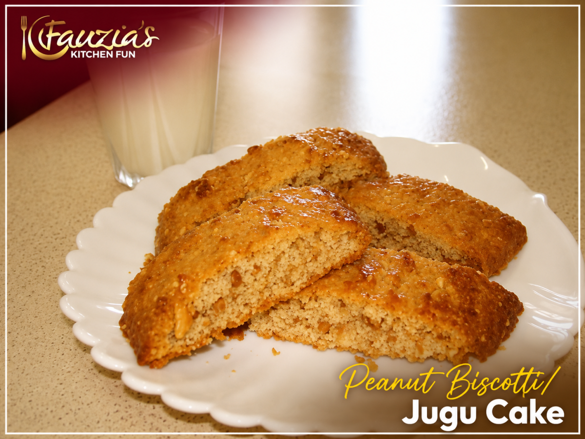Peanut Biscotti (Jugu Cake)
