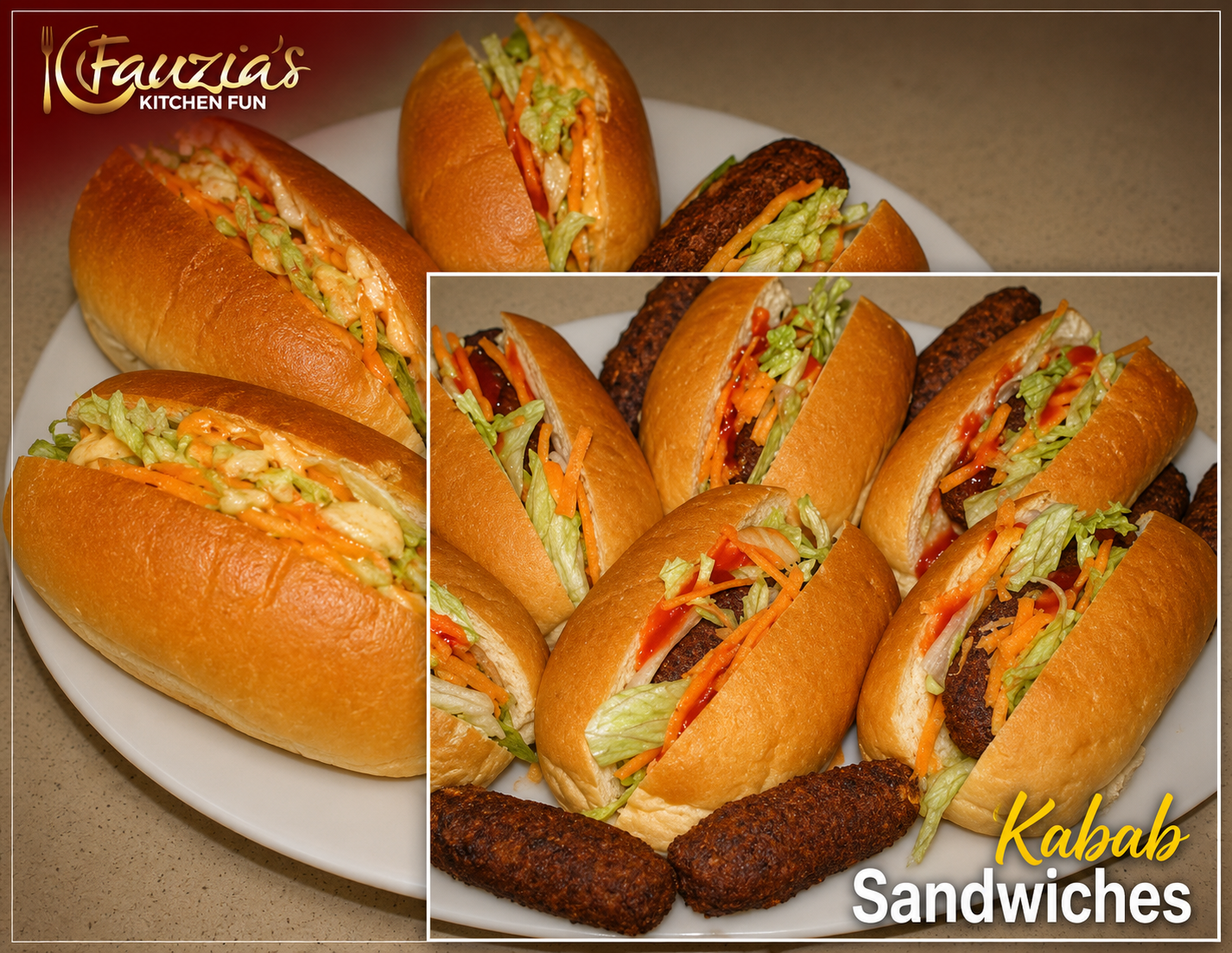 Kabab Sandwiches