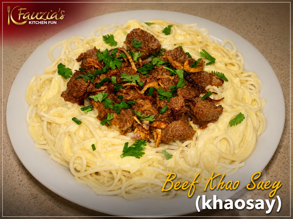 Beef Khao Suey (Khaosay)