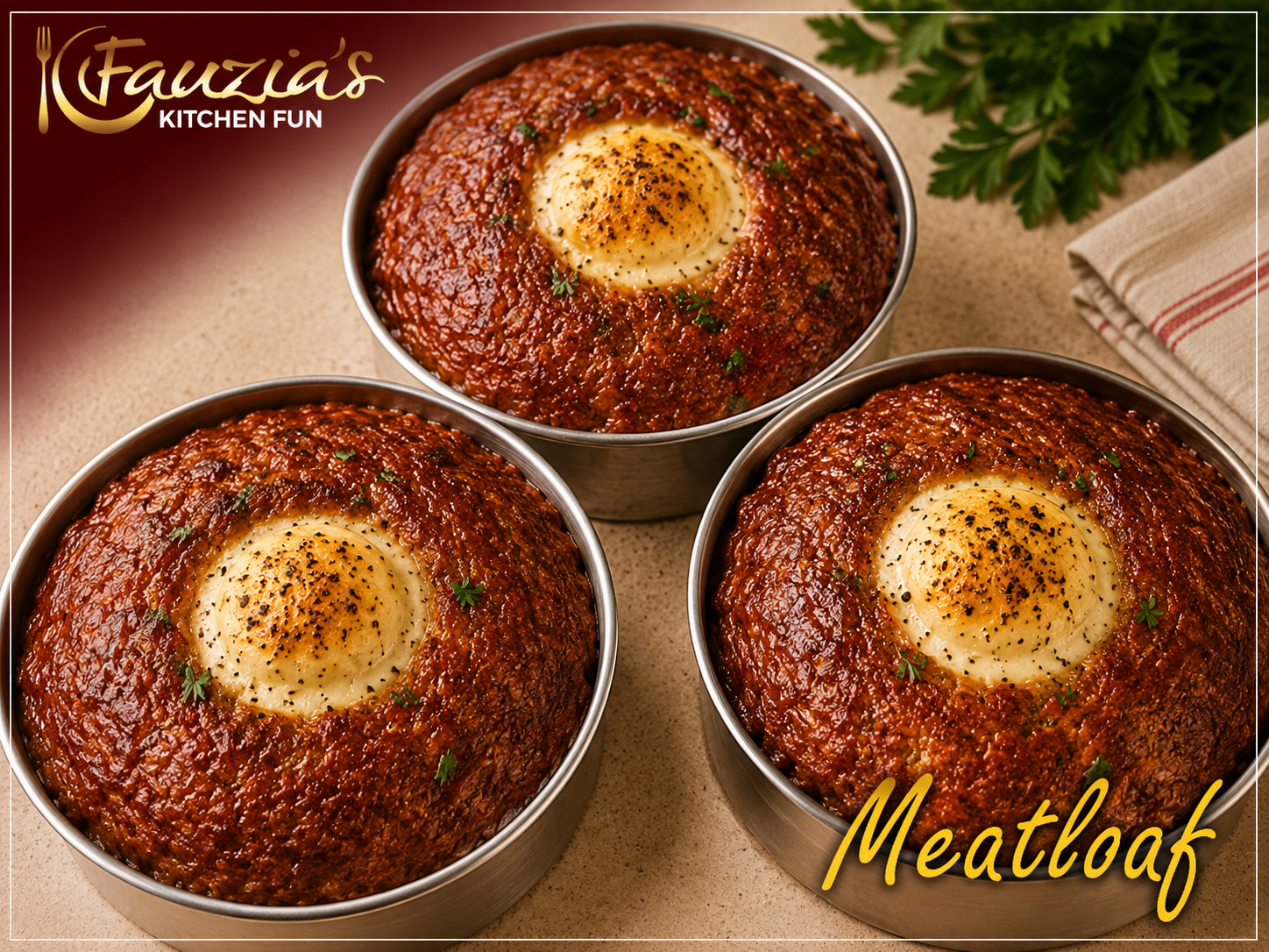 Mini Meatloaf Pots