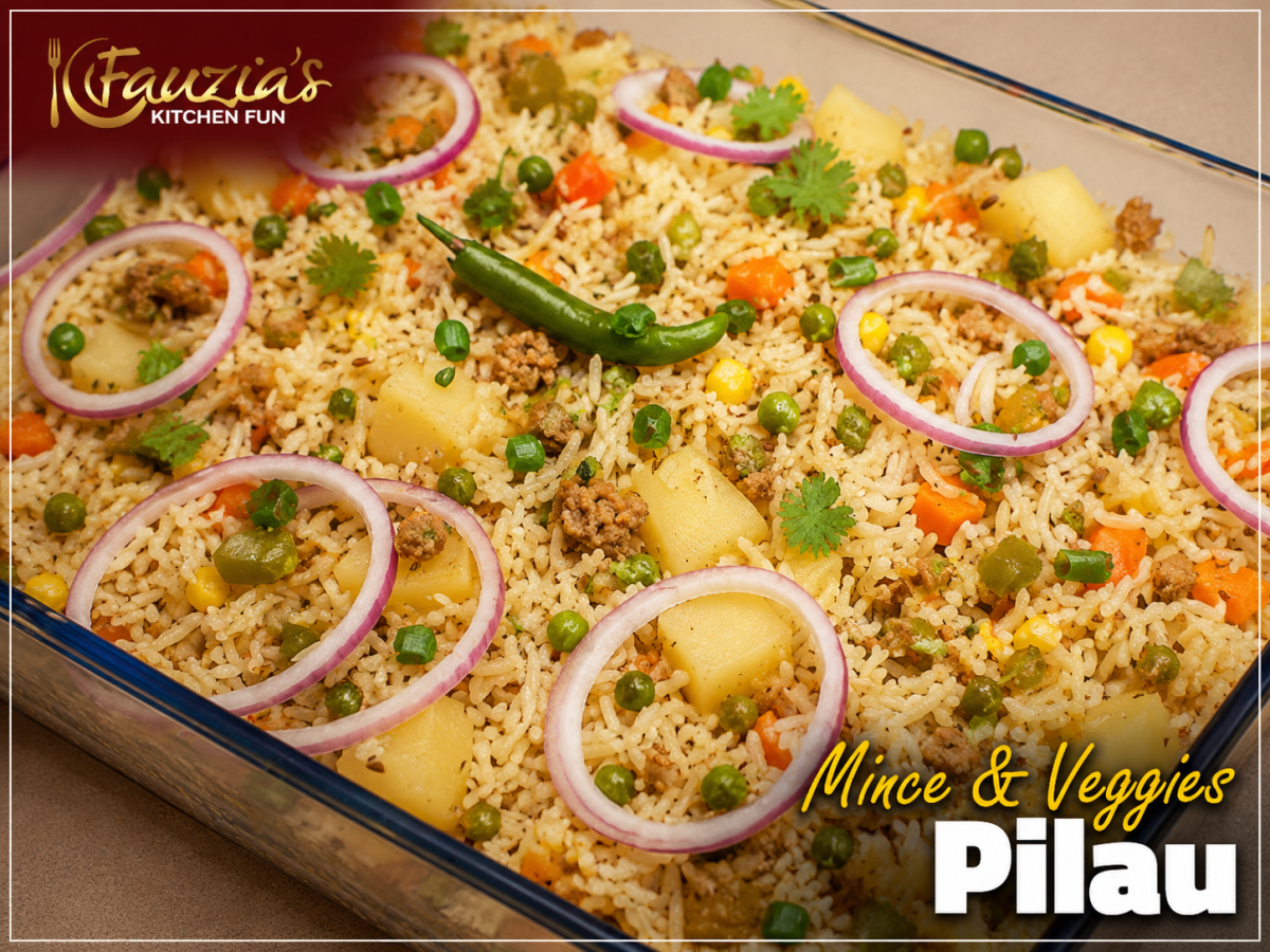 Mince & Veggies Pilau