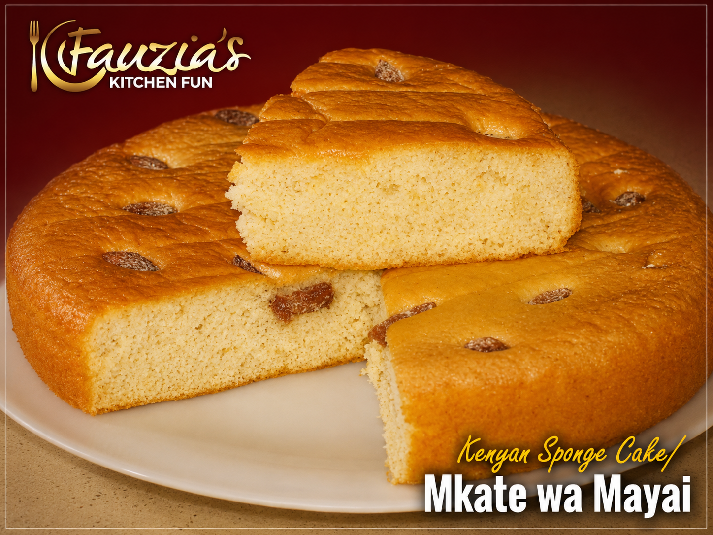 Kenyan Sponge Cake/Mkate wa Mayai