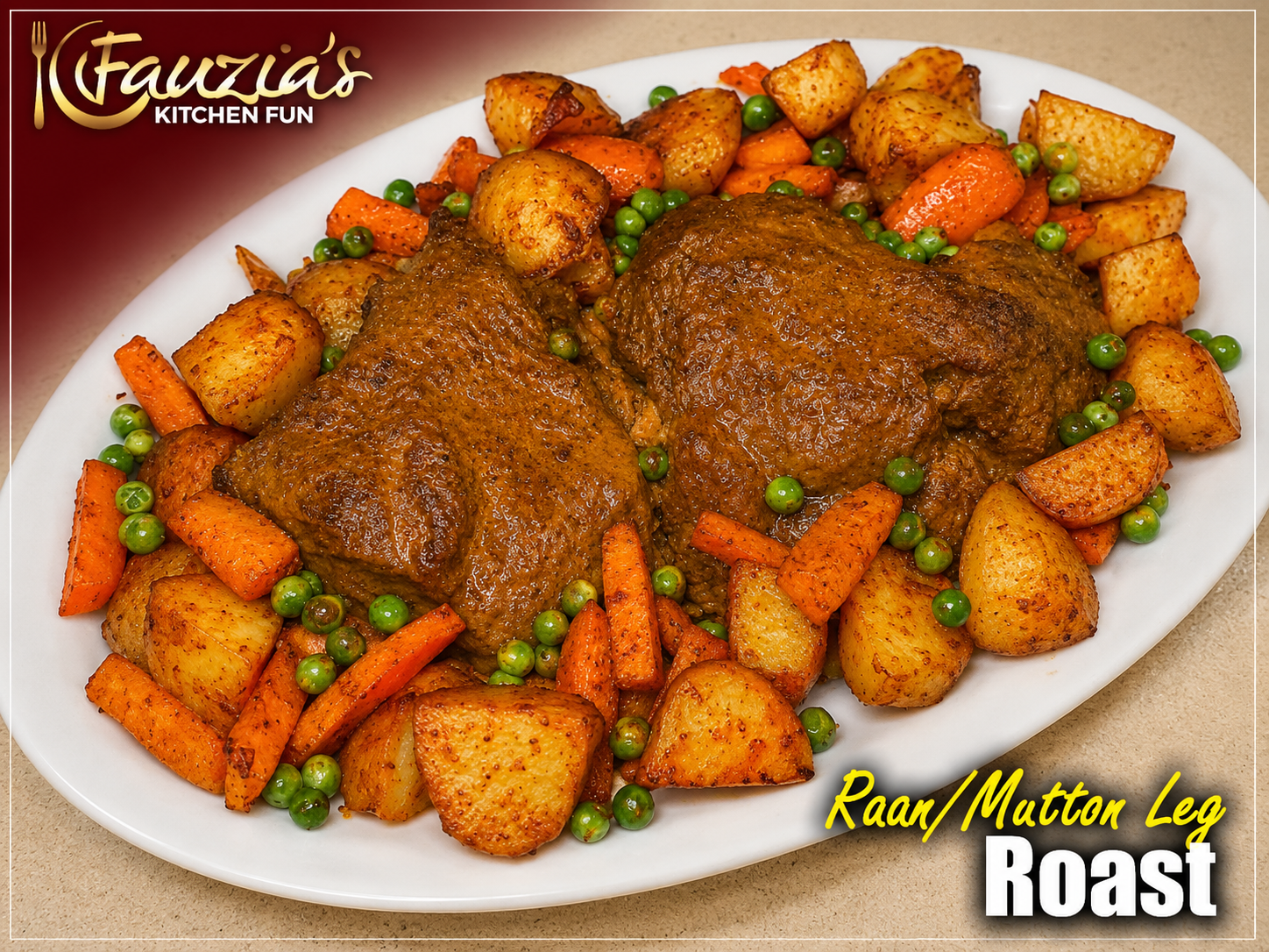 Masala Raan & Roast Veggies
