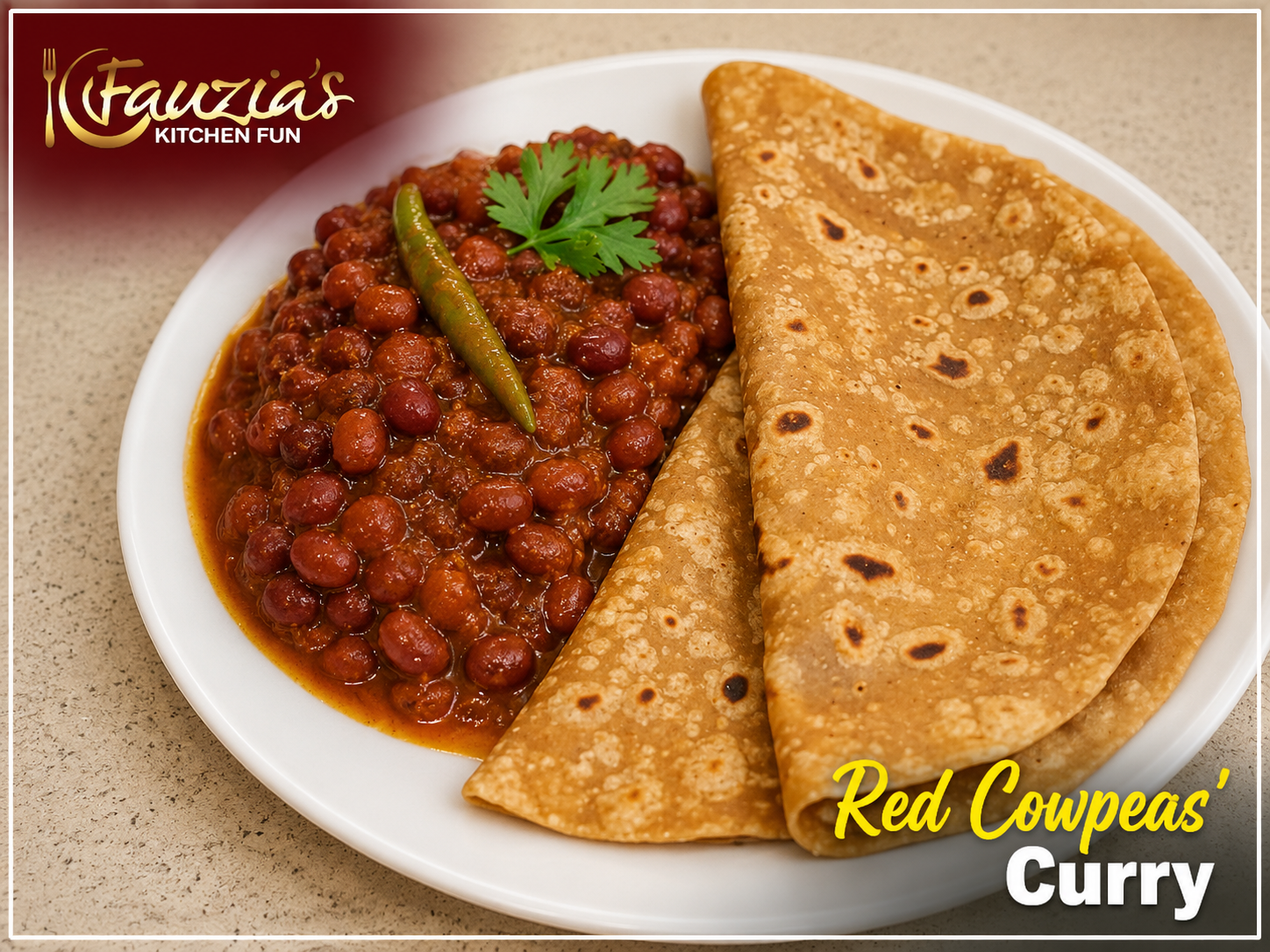 Red Cowpeas Curry (Whole Chola/Chora/Kunde curry)