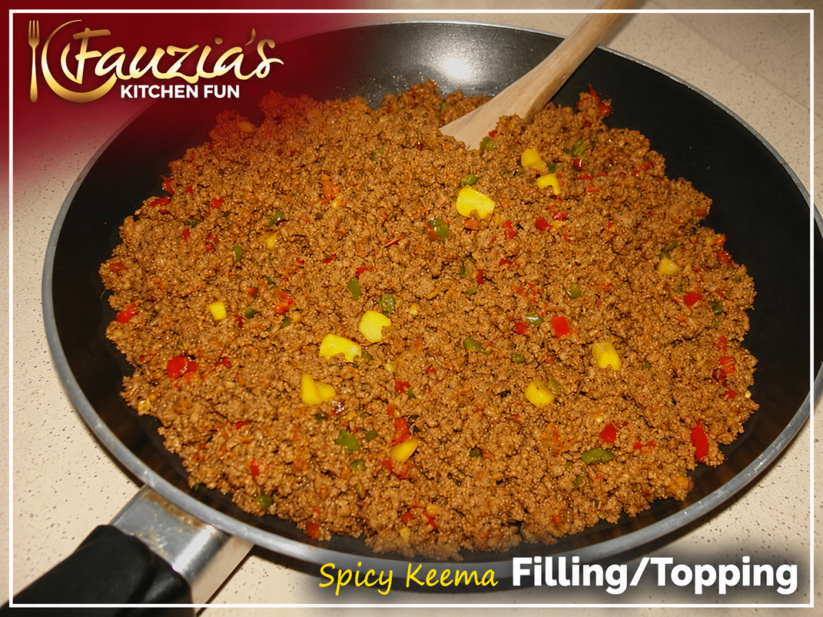 Spicy Keema Filling/Topping