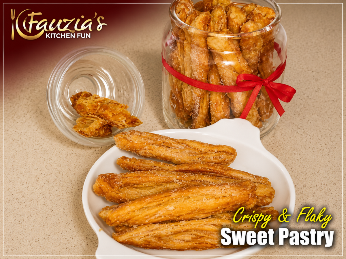 Crispy & Flaky Sweet Pastry