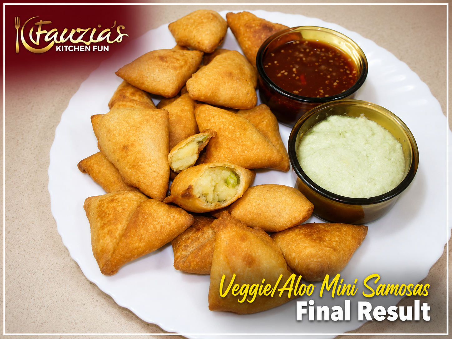 Veggie/Aloo Mini Samosas