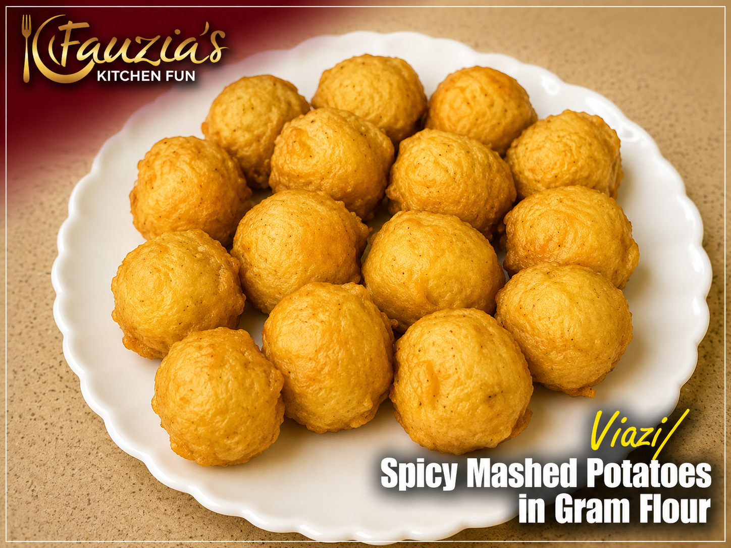 Viazi/Spicy Mashed Potatoes in Gram Flour