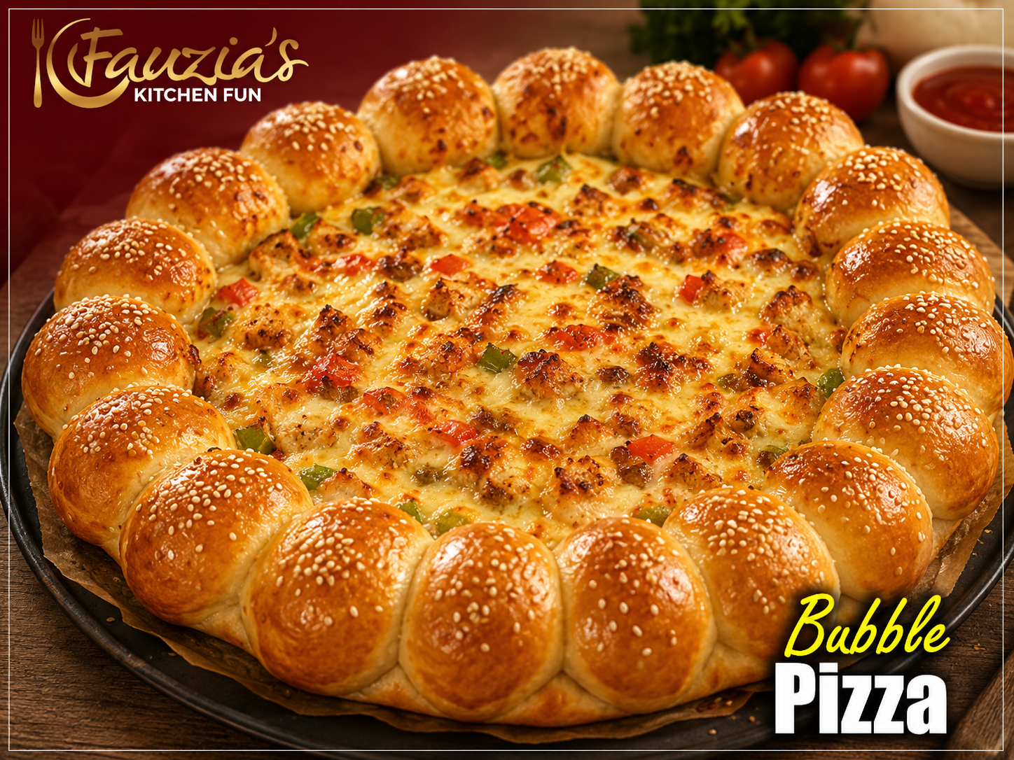 Bubble Pizza – Step by Step
