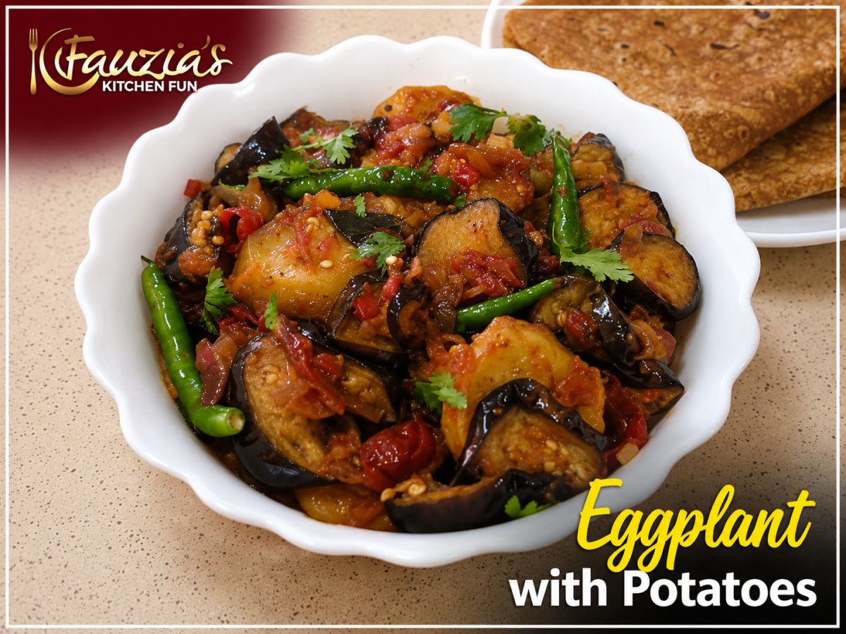Eggplant with Potatoes
