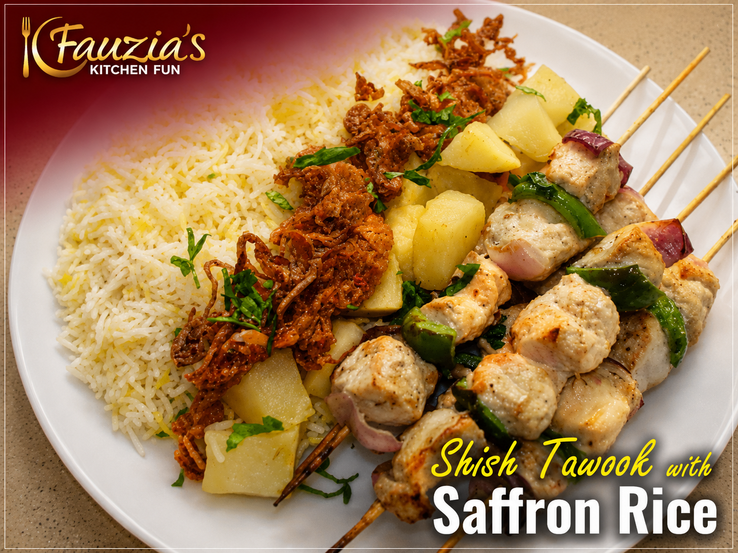 Skewered Chicken/Shish Tawook