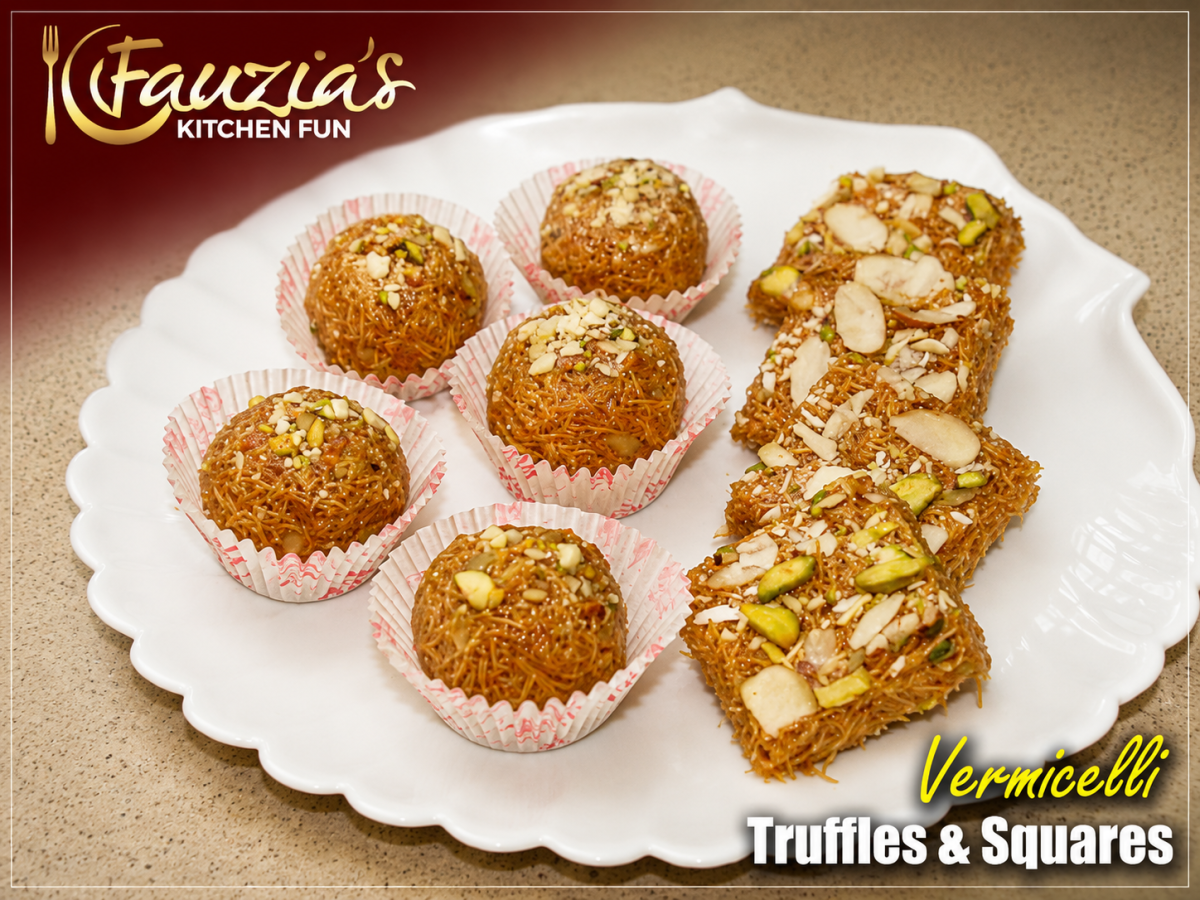 Vermicelli Truffles & Squares