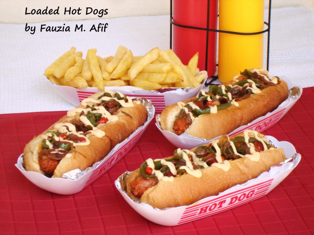 Loaded Hot Dogs - Fauzia’s Kitchen Fun