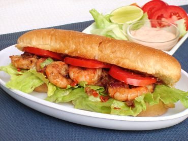 Spicy Shrimp Sandwich