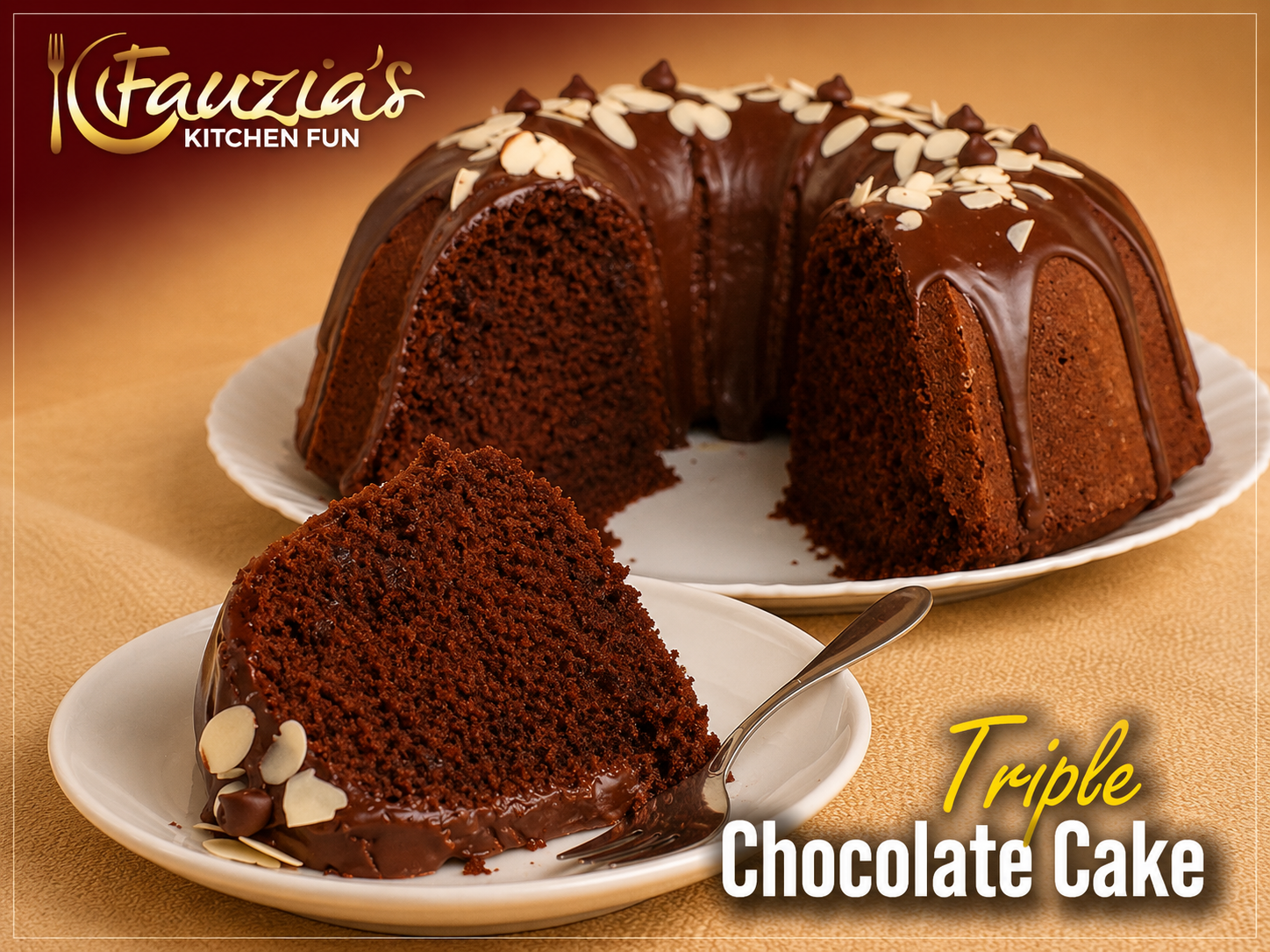 Triple Chocolate Cake