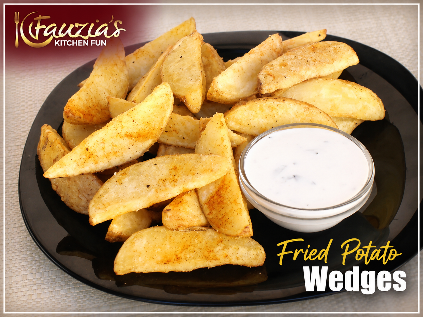 Fried Potato Wedges