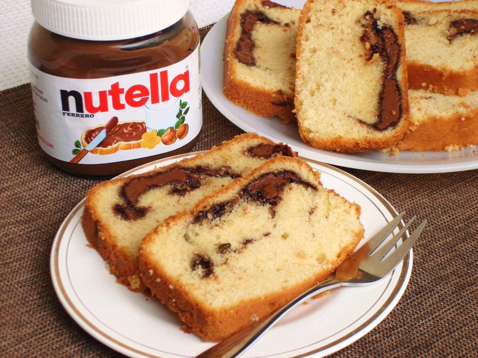 Nutella Pound Cake