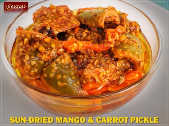 Sun-dried Mango & Carrot Pickle