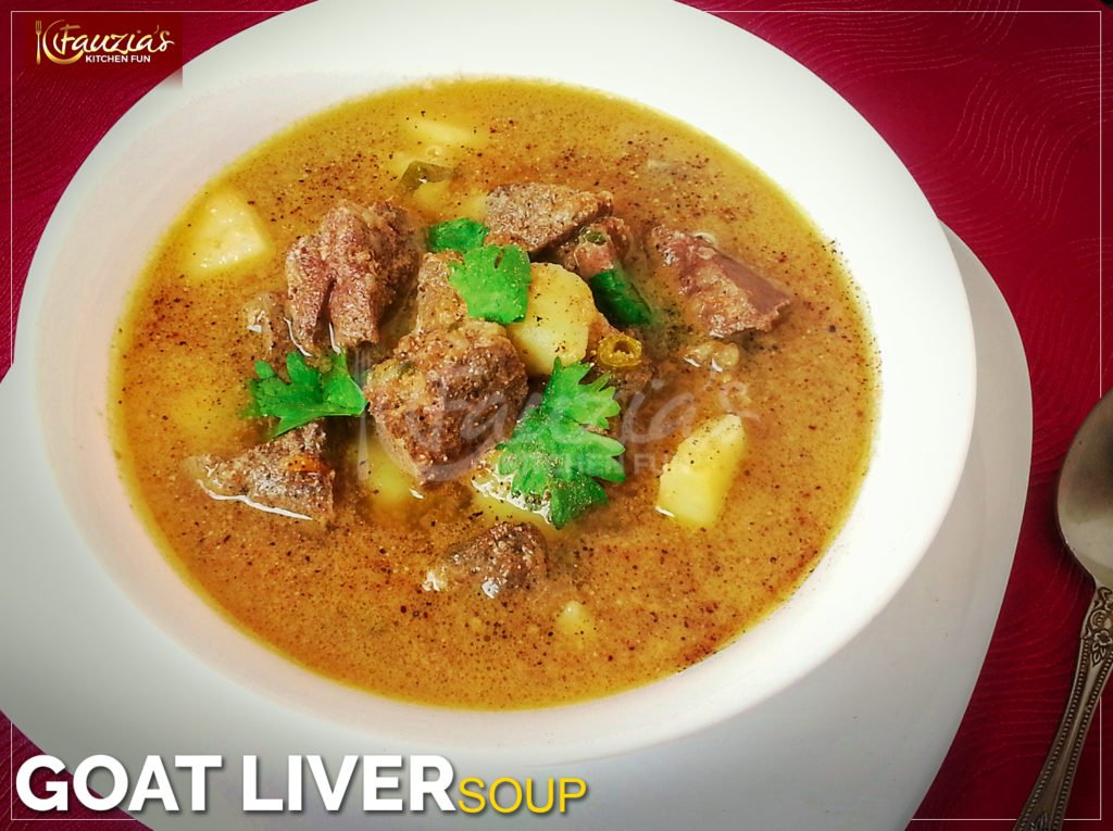 Mutton/Goat Liver Soup