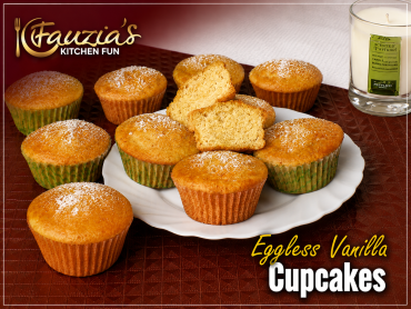 Eggless Vanilla Cake