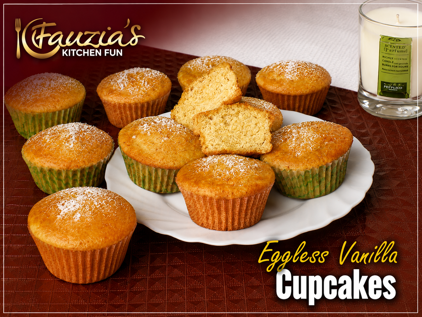 Eggless Vanilla Cake