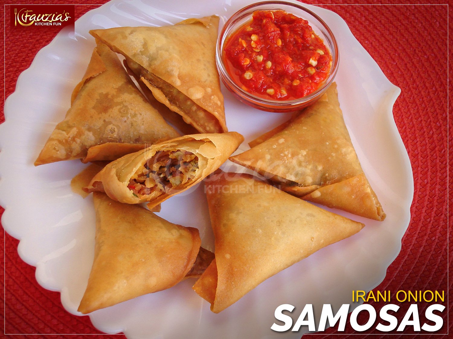 Irani/Onion Samosas