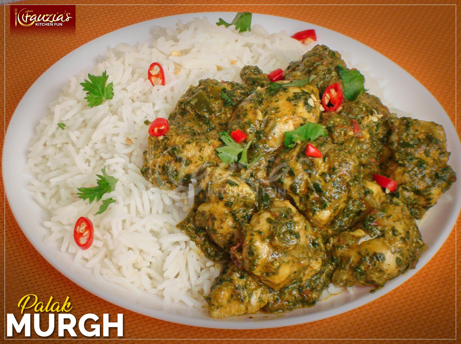 Palak Murgh (Spinach Chicken)