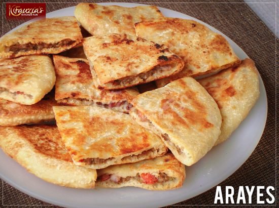 Arayes – Meat Stuffed Pita Sandwiches