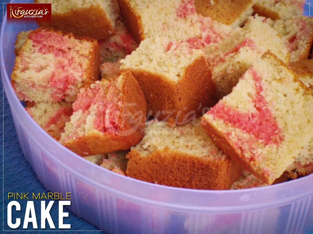 Pink Marble Cake