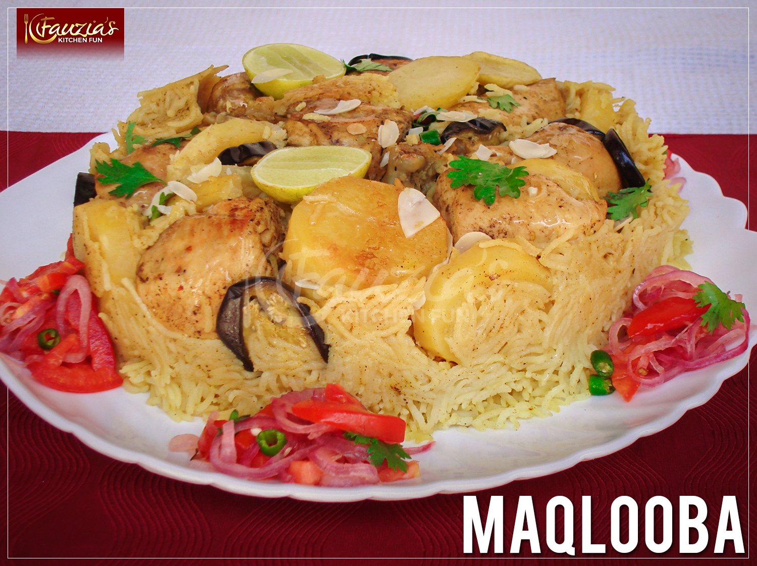 Maqlooba (Upside – down Rice)