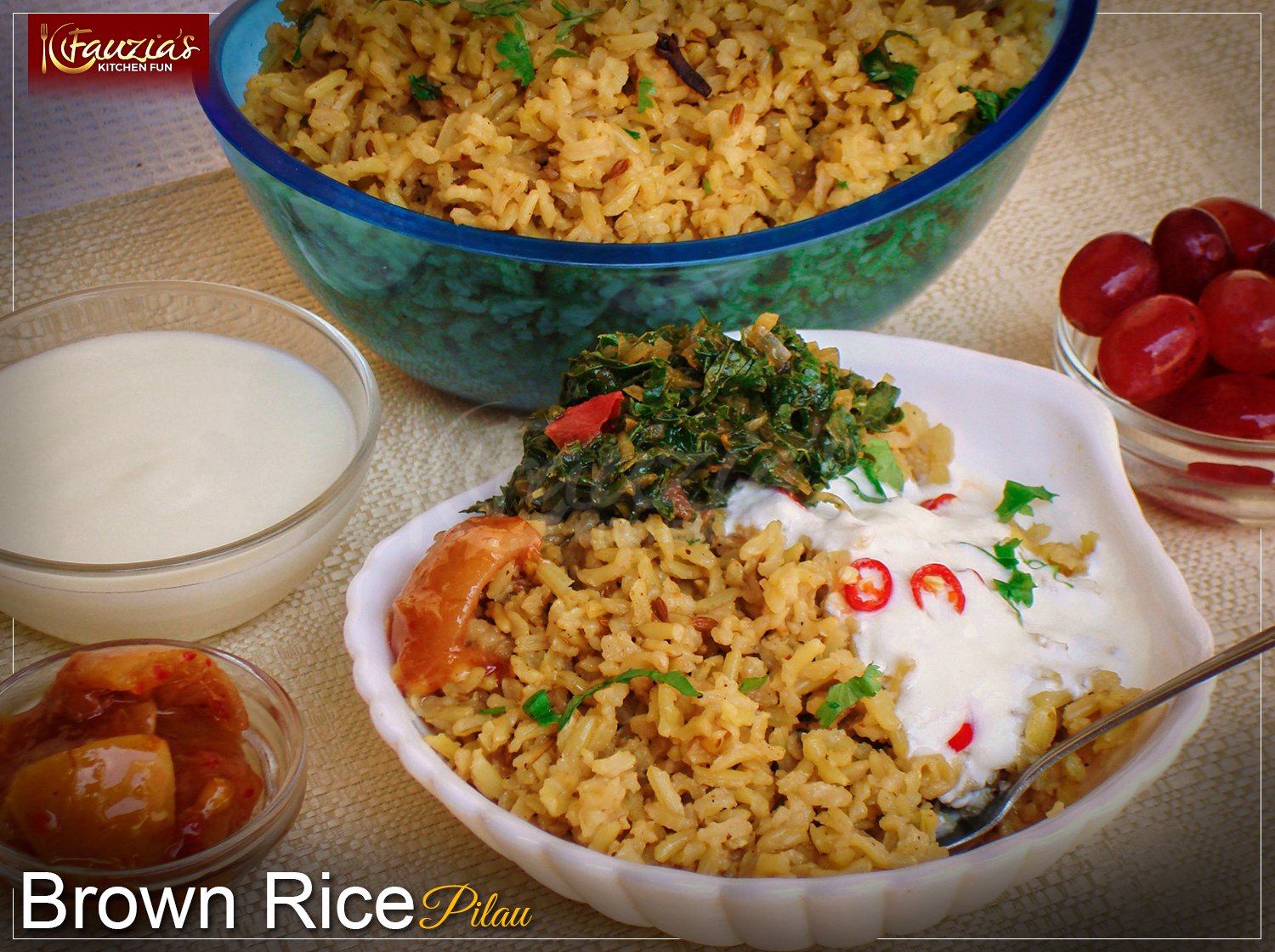 Brown Rice Pilau