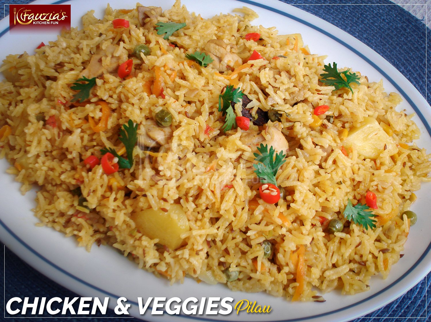 Chicken and Veggies Pilau