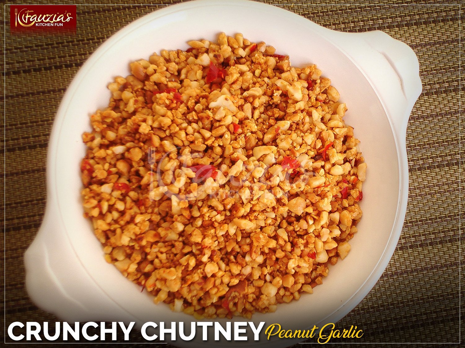 Peanut-Garlic ‘Crunchy’ Chutney