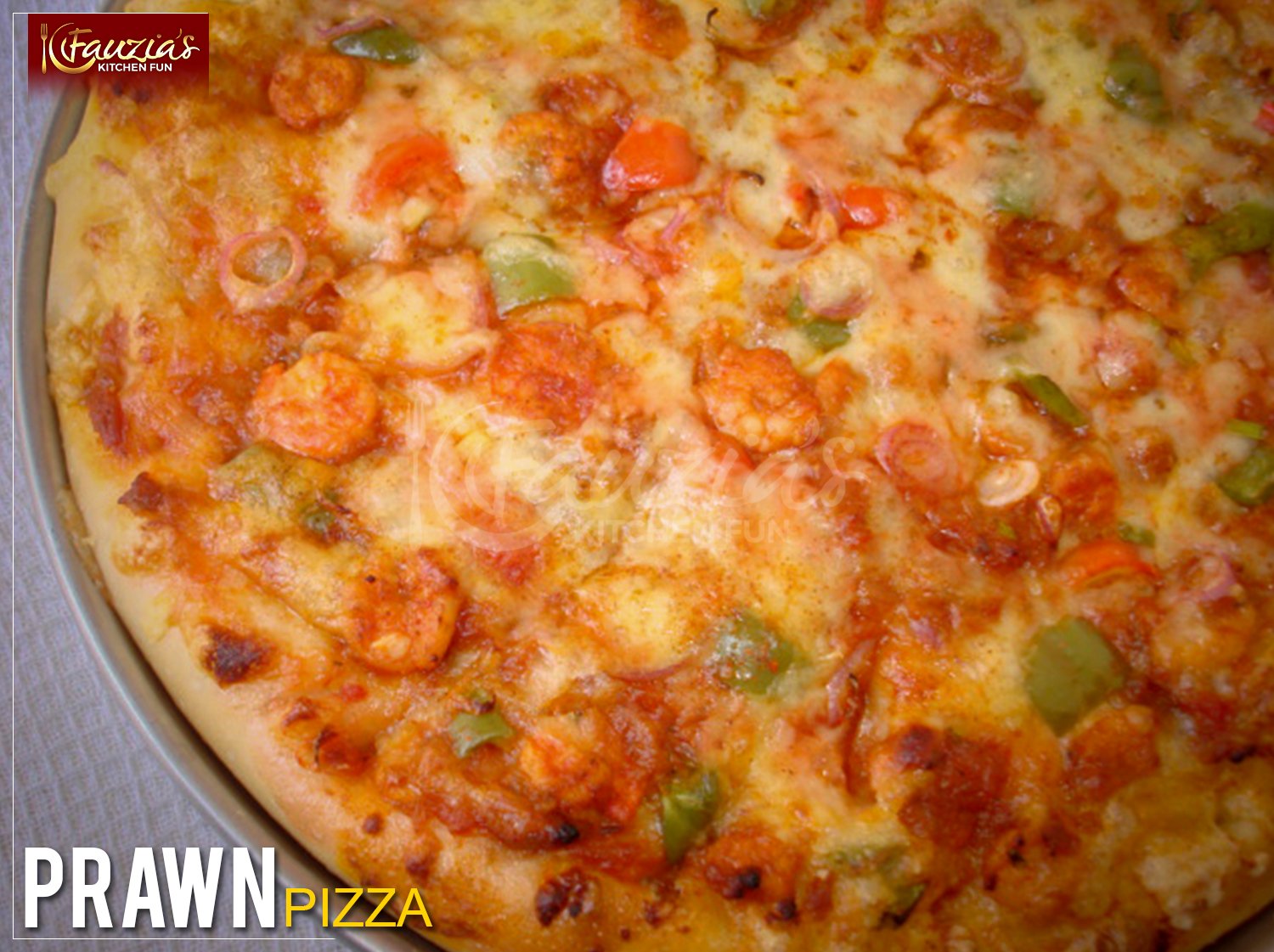 Spicy Prawn Pizza