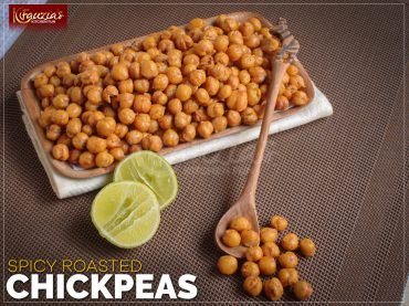 Spicy Roasted Chickpeas/Garbanzo Beans